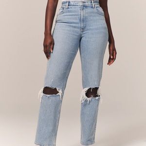 Abercrombie curve love 90s straight